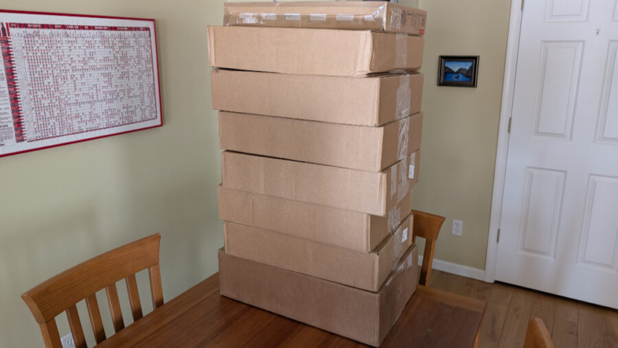 I returned a few review laptops this week